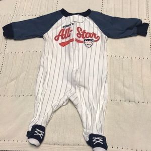 Baseball sleep and play 3 months